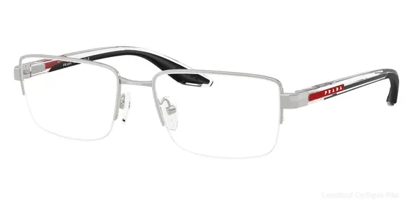 Lunettes de vue Prada Linea Rossa PS 51SV 1BC1O1 56 - Silver - Prada Linea Rossa نظارات طبية فاس Lamtioui