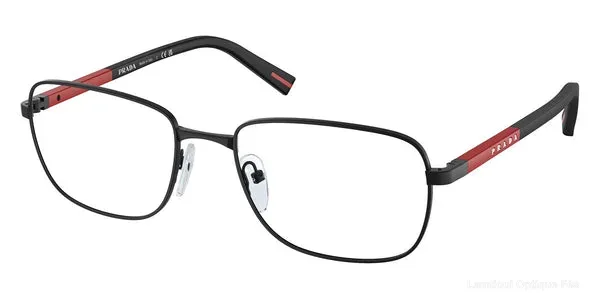Lunettes de vue Prada Linea Rossa PS 52QV 1BO1O1 56 - Black Matte - Prada Linea Rossa نظارات طبية فاس Lamtioui