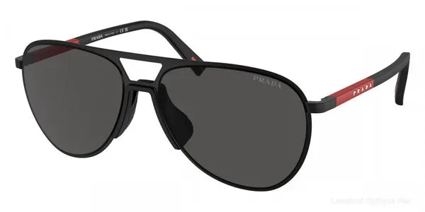 Lunettes de soleil Prada Linea Rossa PS 53ZS 1BO06F 59 - Matte Black/Rubbered Black نضاضر شمس Prada Linea Rossa - Opticien-optométriste فاس