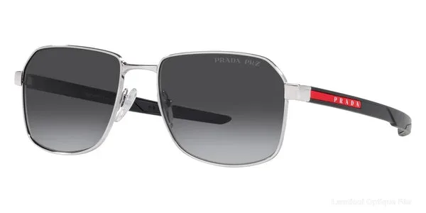Lunettes de soleil Prada Linea Rossa PS 54WS 1BC06G 57 - Silver Default Title Fès Maroc