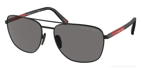 Lunettes de soleil Prada Linea Rossa PS 54ZS 1BO02G 60 - Matte Black/Rubbered Black نضاضر شمس Prada Linea Rossa - Opticien-optométriste فاس