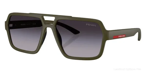 Lunettes de soleil Prada Linea Rossa PS A06S 15X09U 59 - Matte Green Default Title Fès Maroc
