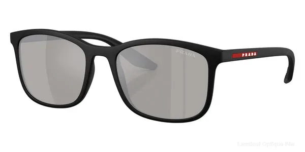 Lunettes de soleil Prada Linea Rossa PS A08S 1BO2B0 56 - Matte Black/Black Rubber نضاضر شمس Prada Linea Rossa - Opticien-optométriste فاس