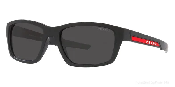 Lunettes de soleil Prada Linea Rossa PS 04YS 1BO06F 57 - Matte Black authentique Prada Linea Rossa - Lunettes de soleil Fès Lamtioui Optique