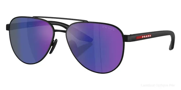 Lunettes de soleil Prada Linea Rossa PS A52S DG005U 58 - Black Rubber - Prada Linea Rossa نظارات شمسية فاس Lamtioui