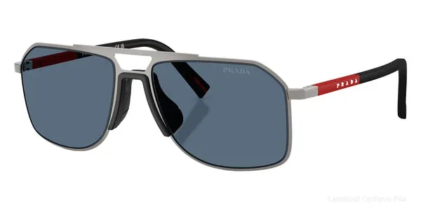 Lunettes de soleil Prada Linea Rossa PS B51S 5AV06A 56 - Gunmetal نضاضر شمس Prada Linea Rossa - Opticien-optométriste فاس