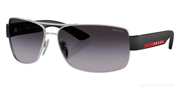 Lunettes de soleil Prada Linea Rossa PS B52S 1BC09U 65 - Silver - Prada Linea Rossa نظارات شمسية فاس Lamtioui