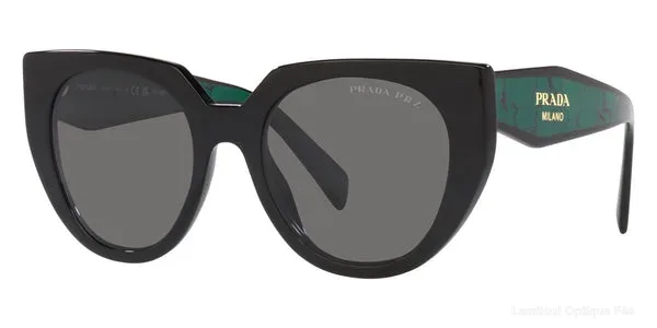 Lunettes de soleil Prada PR 14WS 1AB5Z1 52 - Black - نظارات شمسية Lamtioui Fès فاس المغرب