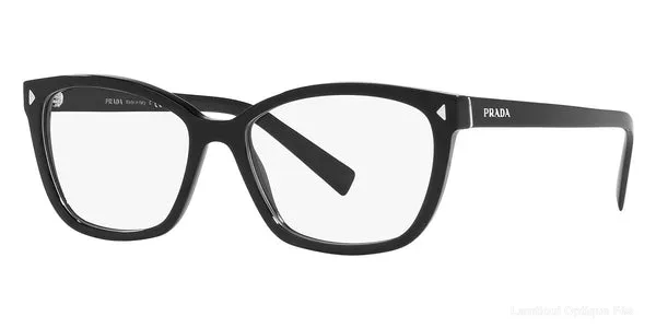 Lunettes de vue Prada PR 15ZV 1AB1O1 53 - Black Lunettes de vue - Opticien-optométriste Lamtioui Fès Maroc