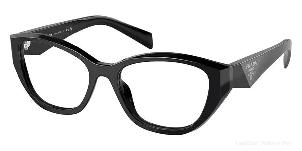 Lunettes de vue Prada PR 21ZV 16K1O1 53 - Black Default Title Fès Maroc