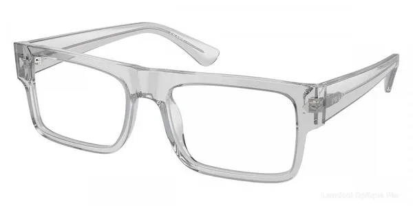 Lunettes de vue Prada PR A01V 17P1O1 55 - Transparent Gray Default Title Fès Maroc