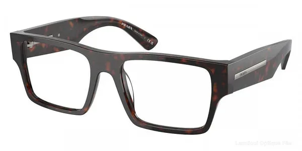 Lunettes de vue Prada PR A08V 17N1O1 52 - Havana - نظارات طبية Lamtioui Fès فاس المغرب