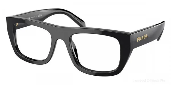 Lunettes de vue Prada PR A17V 16K1O1 53 - Black Lunettes de vue - Opticien-optométriste Lamtioui Fès Maroc