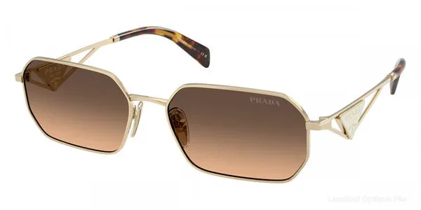 Lunettes de soleil Prada PR A51S ZVN50C 58 - Pale Gold - نضاضر شمس Prada Lamtioui Optique فاس
