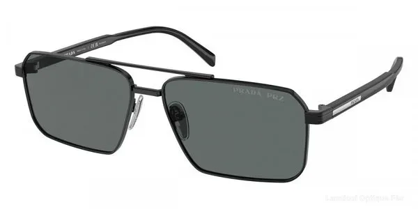 Lunettes de soleil Prada PR A57S 1AB5Z1 58 - Black Lunettes de soleil - Opticien-optométriste Lamtioui Fès Maroc
