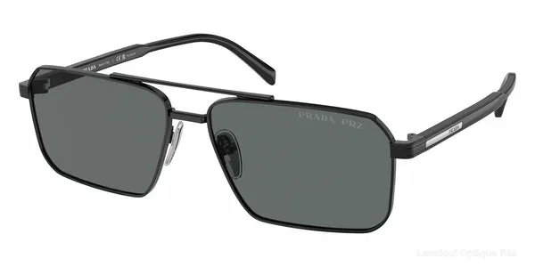 Lunettes de soleil Prada PR A57S 1AB5Z1 61 - Black - نضاضر شمس Prada Lamtioui Optique فاس