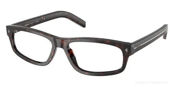 Lunettes de vue Prada PR B02V 17N1O1 - Root Havana/Gunmetal Lunettes de vue - Opticien-optométriste Lamtioui Fès Maroc