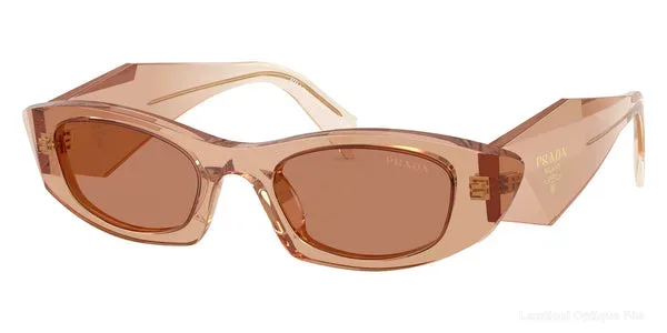 Lunettes de soleil Prada SYMBOLE - PR B16S 28E90Q 50 - Chocolate authentique Prada - Lunettes de soleil Fès Lamtioui Optique