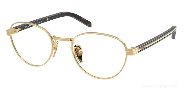Lunettes de vue Prada PR B53V 5AK1O1 - Gold/Root Tortoise - نظارات طبية Lamtioui Fès فاس المغرب