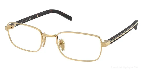 Lunettes de vue Prada PR B54V 5AK1O1 52 - Gold/Root Tortoise - نظارات طبية Lamtioui Fès فاس المغرب