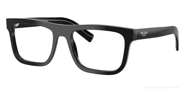 Lunettes de vue Prada PR C03V 16K1O1 55 - Black - نظارات طبية Lamtioui Fès فاس المغرب