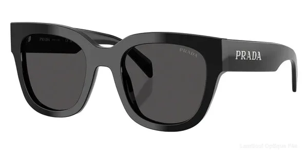 Lunettes de soleil Prada PR C04S 16K08Z 52 - Black Lunettes de soleil - Opticien-optométriste Lamtioui Fès Maroc