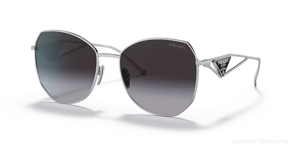Lunettes de soleil Prada PR 57YS 1BC5D1 57 - Silver - نظارات شمسية Lamtioui Fès فاس المغرب