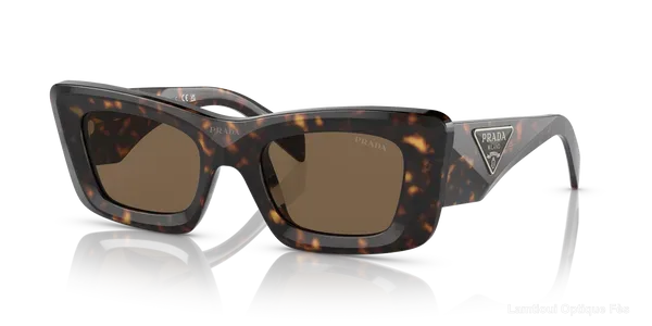 Lunettes de soleil Prada PR 13ZS 2AU06B 50 authentique Prada - Lunettes de soleil Fès Lamtioui Optique