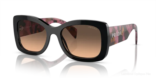 Lunettes de soleil Prada PR A08S 12O50C 56 authentique Prada - Lunettes de soleil Fès Lamtioui Optique