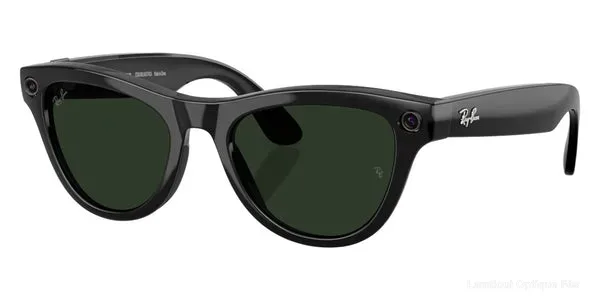 Lunettes de soleil Ray-Ban Meta SKYLER (GEN 2) - RW4014 601/1M 52 - Shiny Black نضاضر شمس Ray-Ban Meta - Opticien-optométriste فاس