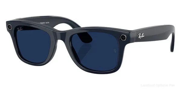 Lunettes de soleil Ray-Ban Meta WAYFARER (GEN 2) - RW4012 6628MF 50 - Shiny Cosmic Blue - Ray-Ban Meta نظارات شمسية فاس Lamtioui