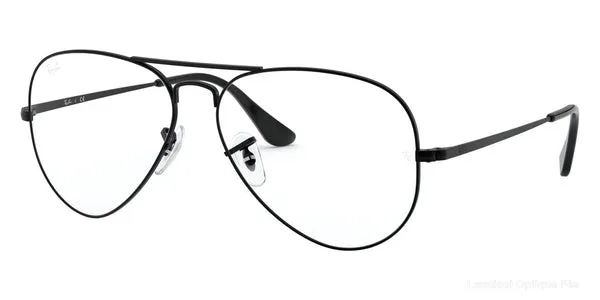 Lunettes de vue Ray-Ban DUPLICATE Ray-Ban™ Aviator RX6489 2503 58 - Matte Black - Ray-Ban نظارات طبية فاس Lamtioui