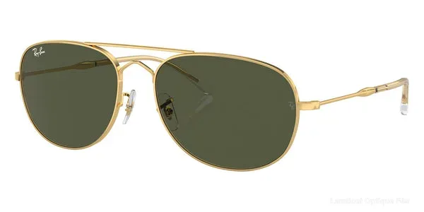 Lunettes de soleil Ray-Ban BAIN BRIDGE - RB3735 001/31 57 - Gold Lunettes de soleil - Opticien-optométriste Lamtioui Fès Maroc