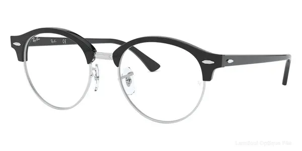 Lunettes de vue Ray-Ban CLUBROUND - RX4246V 2000 49 - Black Default Title Fès Maroc