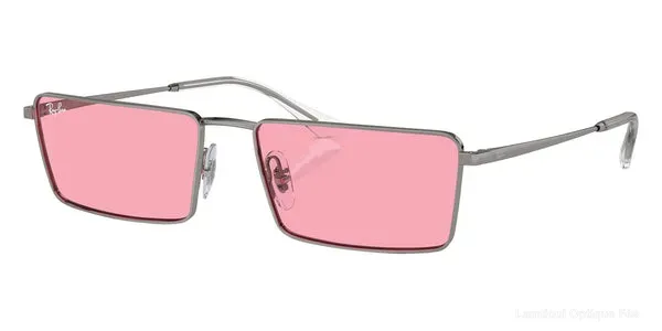 Lunettes de soleil Ray-Ban EMY - RB3741 004/84 - Gunmetal Lunettes de soleil - Opticien-optométriste Lamtioui Fès Maroc