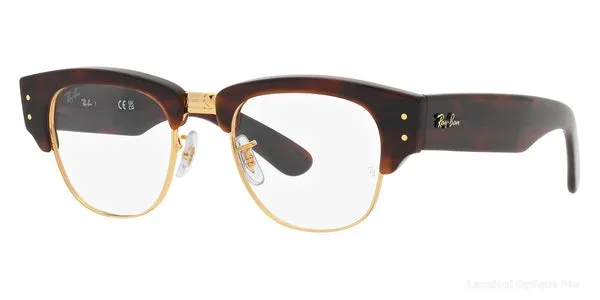 Lunettes de vue Ray-Ban MEGA CLUBMASTER - RX0316V 2372 50 - Tortoise on Gold - نظارات طبية Lamtioui Fès فاس المغرب