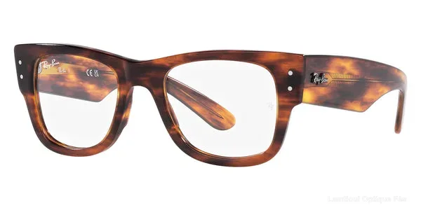 Lunettes de vue Ray-Ban MEGA WAYFARER - RX0840V 2144 51 - Striped Havana - نضارات طبية Ray-Ban Lamtioui Optique فاس