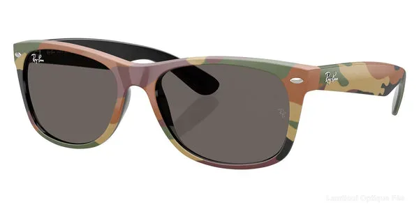 Lunettes de soleil Ray-Ban NEW WAYFARER - RB2132 6822B1 55 - Black and Green Camouflage - نضاضر شمس Ray-Ban Lamtioui Optique فاس