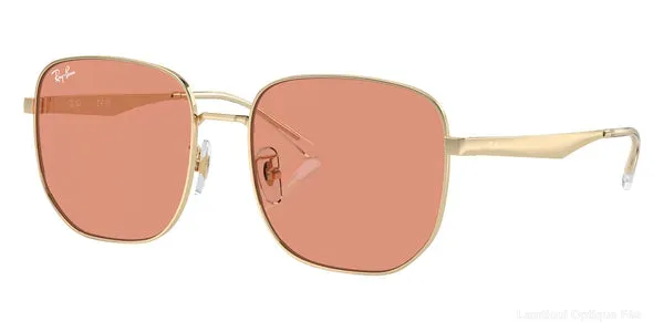 Lunettes de soleil Ray-Ban RB3713D 921374 57 - Pale Gold authentique Ray-Ban - Lunettes de soleil Fès Lamtioui Optique