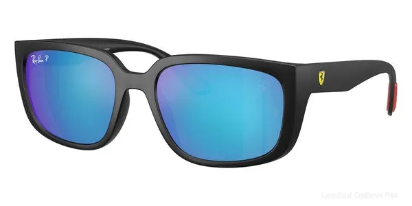Lunettes de soleil Ray-Ban SCUDERIA FERRARI - RB4443M F602A1 57 - Black/Matte Black Default Title Fès Maroc