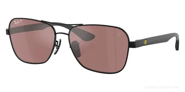 Lunettes de soleil Ray-Ban SCUDERIA FERRARI - RB8336M F117H2 58 - Black/Dark Carbon authentique Ray-Ban - Lunettes de soleil Fès Lamtioui Optique