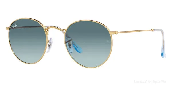 Lunettes de soleil Ray-Ban ROUND METAL - RB3447 001/3M - Gold - نضاضر شمس Ray-Ban Lamtioui Optique فاس