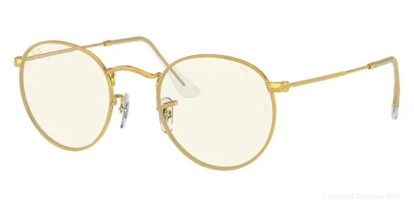 Lunettes de soleil Ray-Ban ROUND METAL - RB3447 9196BL 50 - Legend Gold - Lamtioui Optique Fès