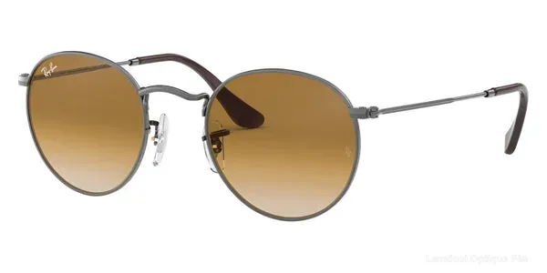 Lunettes de soleil Ray-Ban ROUND METAL - RB3447N 004/51 50 - Gunmetal Lunettes de soleil - Opticien-optométriste Lamtioui Fès Maroc