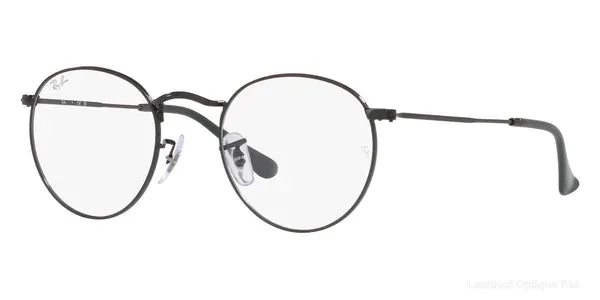 Lunettes de vue Ray-Ban ROUND METAL - RX3447V 2509 - Black - Ray-Ban نظارات طبية فاس Lamtioui