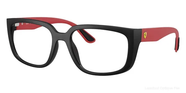 Lunettes de vue Ray-Ban SCUDERIA FERRARI - RX4443VM F700 55 - Black/Matte Red Default Title Fès Maroc