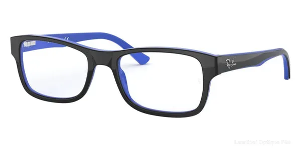 Lunettes de vue Ray-Ban RX5268 5179 52 - Black On Blue - نظارات طبية Lamtioui Fès فاس المغرب