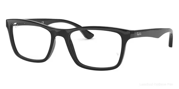 Lunettes de vue Ray-Ban RX5279 2000 53 - Black authentique Ray-Ban - Lunettes de vue Fès Lamtioui Optique