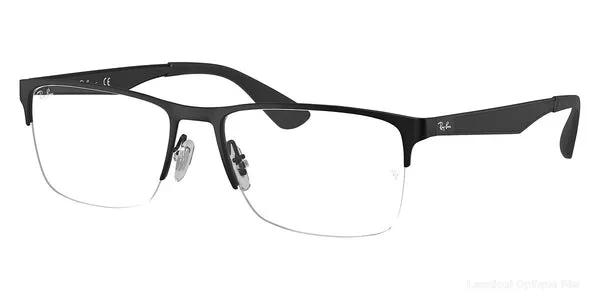 Lunettes de vue Ray-Ban RX6335 2503 58 - Black Lunettes de vue - Opticien-optométriste Lamtioui Fès Maroc