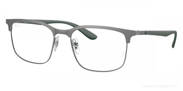 Lunettes de vue Ray-Ban RX6518 2620 57 - Gunmetal/Sand GreenD authentique Ray-Ban - Lunettes de vue Fès Lamtioui Optique